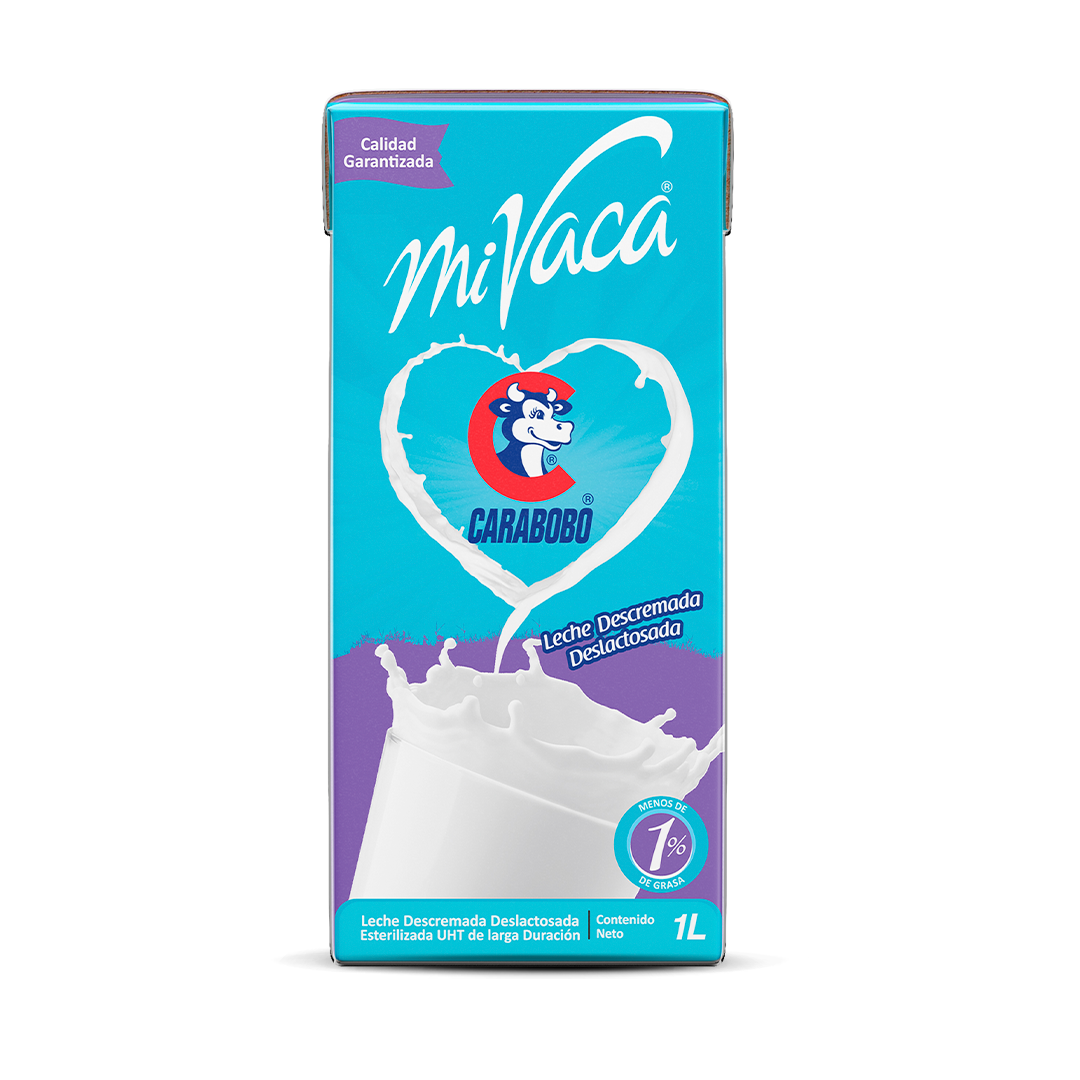 LECHE DESCREMADA DESLACTOSADA MI VACA 1 LITRO